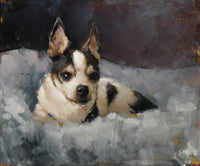 Carlos, 12x10" Oil on canvas board