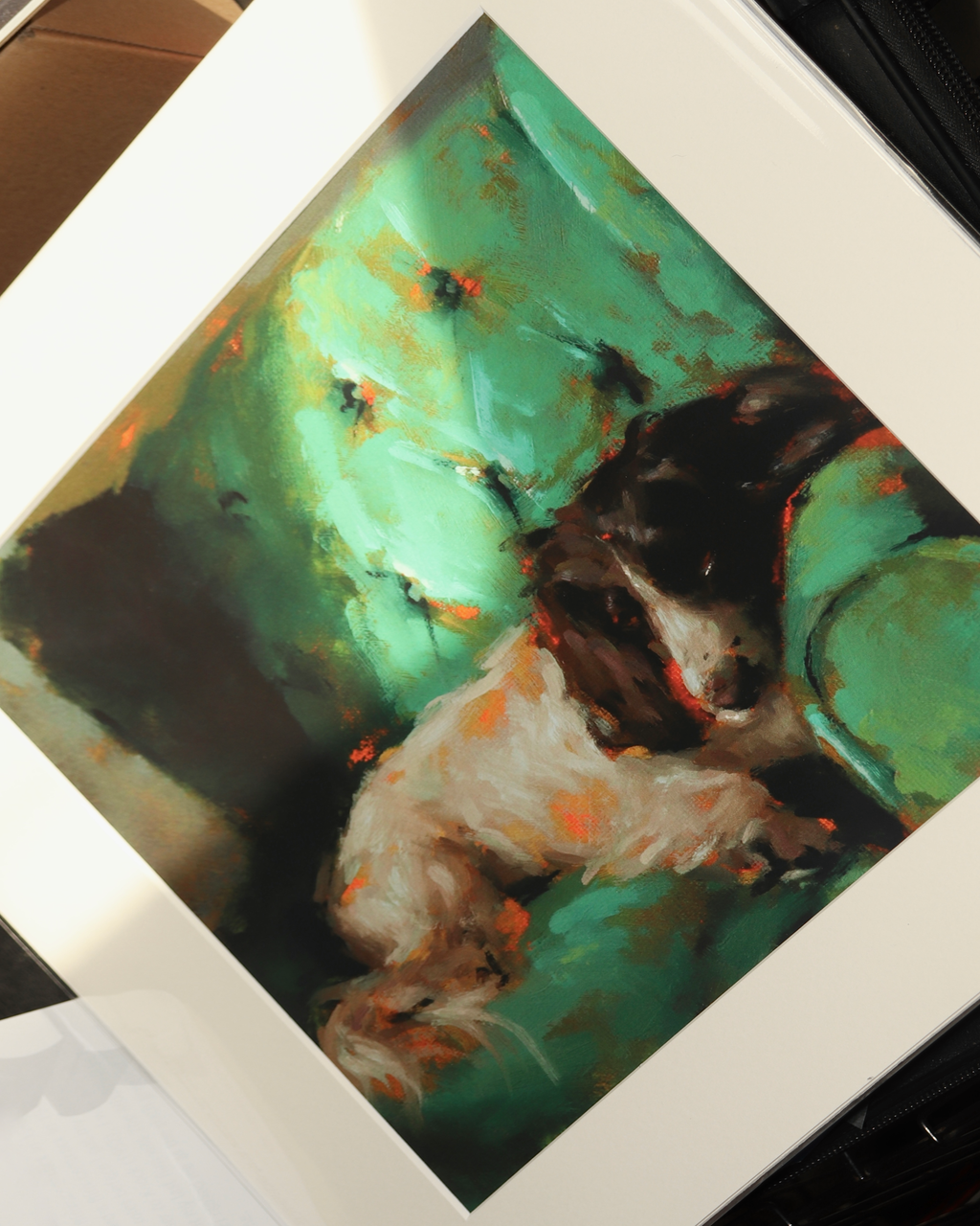 Arms Of Teal Giclée Print