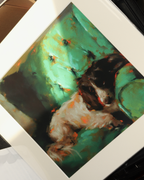 Arms Of Teal Giclée Print