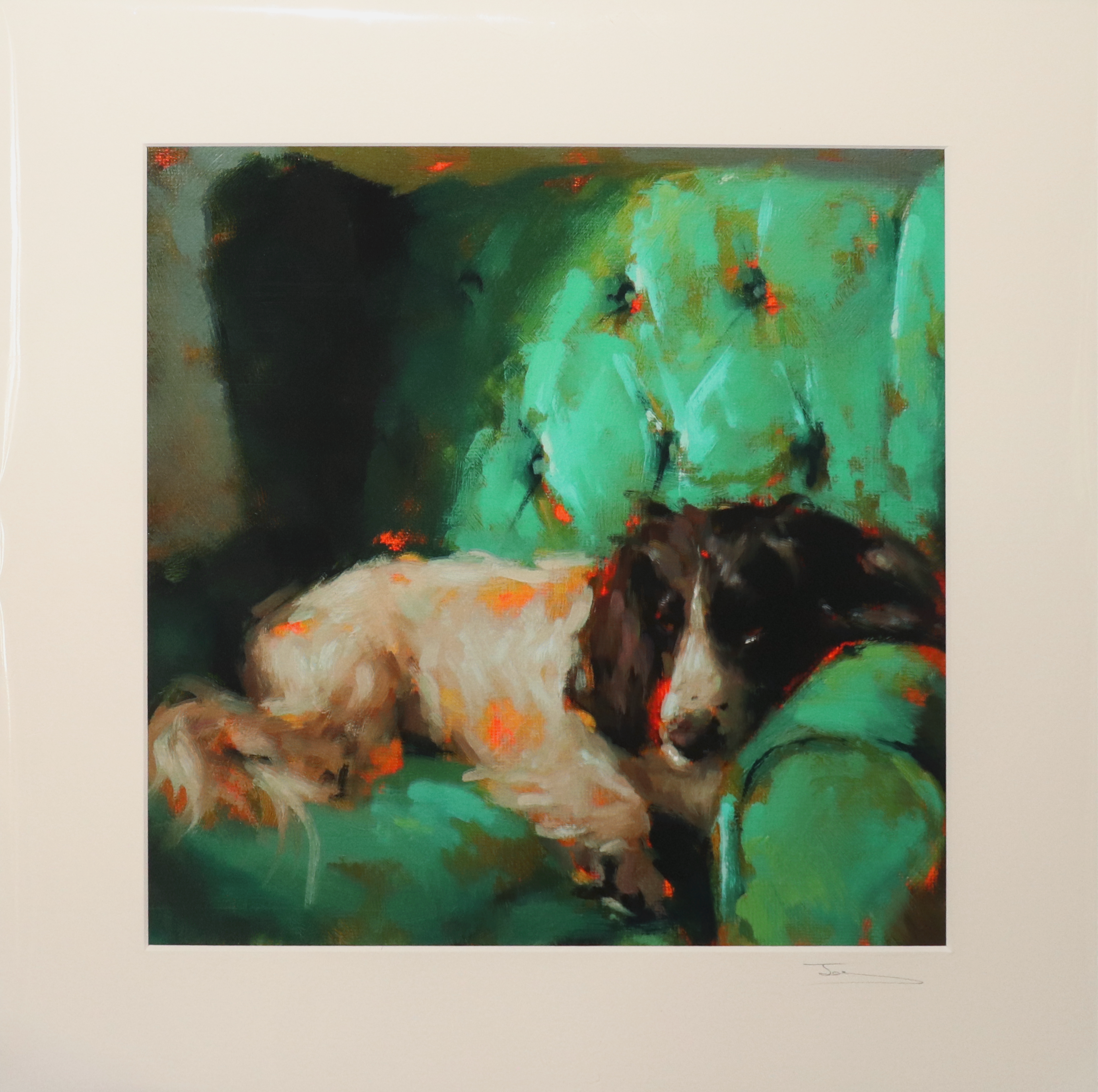 Arms Of Teal Giclée Print