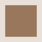 Solid brown square on a beige background